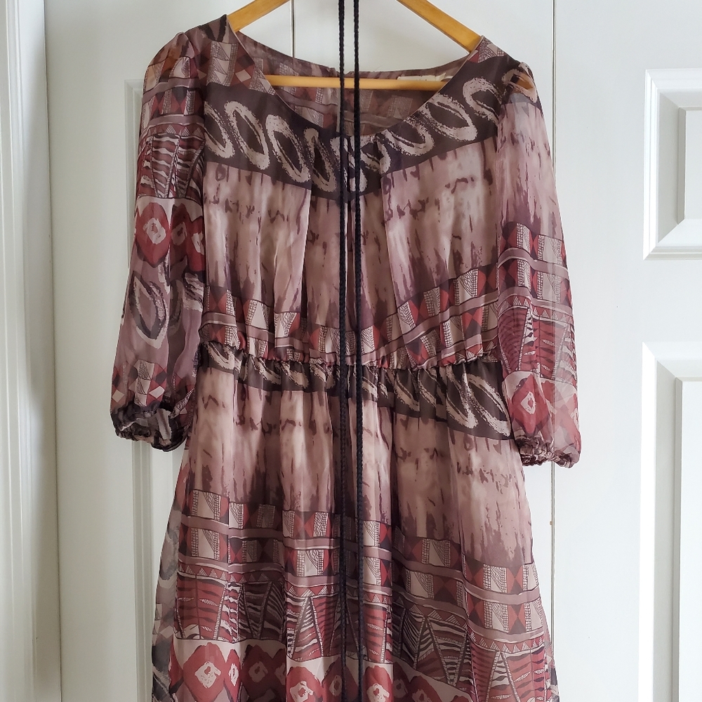 Pattern dress
